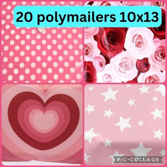 Other - 20 assorted poly mailers size 10x13